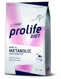 Prolife Diet Metabolic Mini 1,5kg Crocchette per Cane Prolife Diet Metabolic Mini 1,5kg Crocchette per Cane
